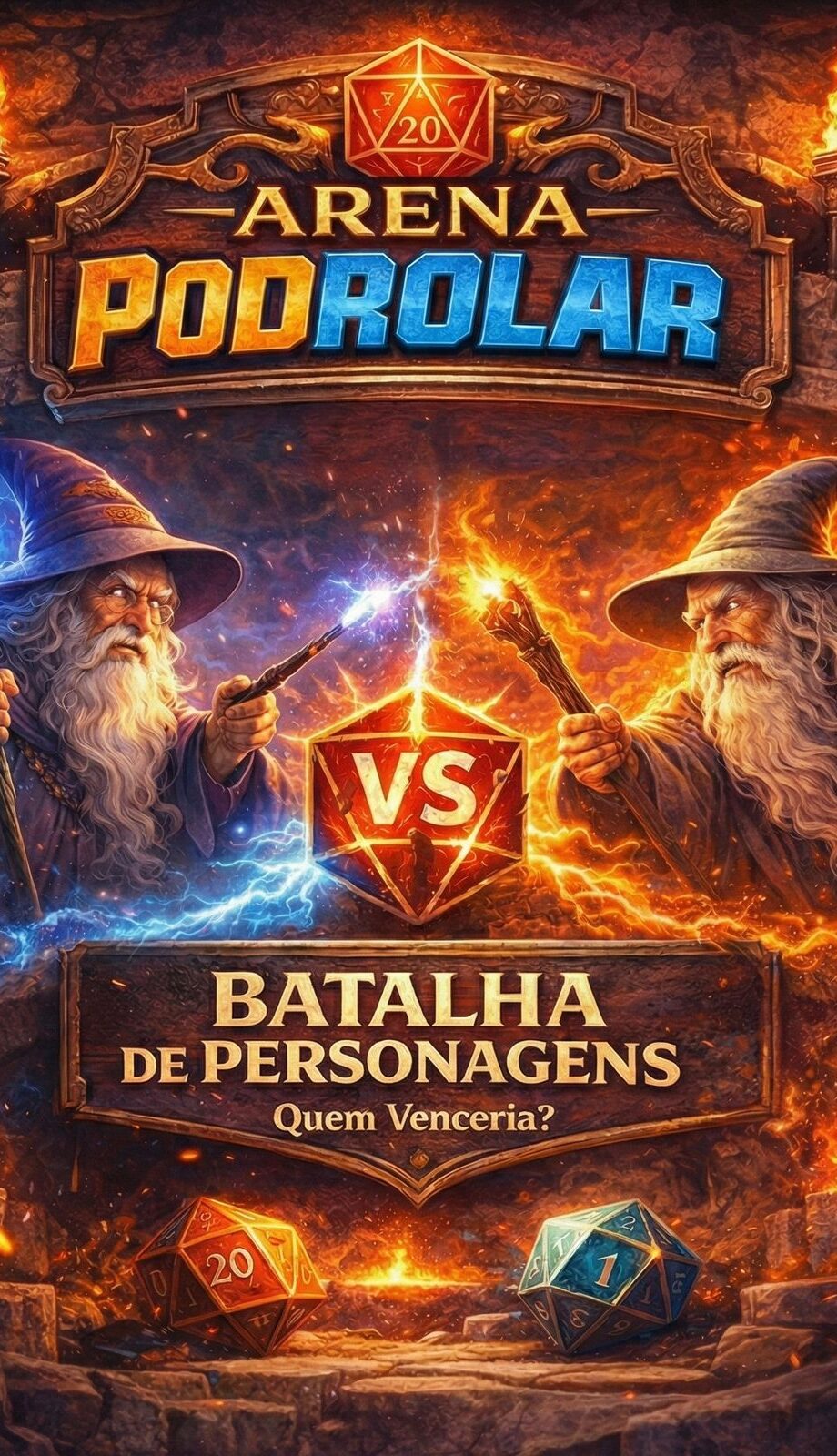 PodRolar #22 - A Batalha dos personagens - PT1
